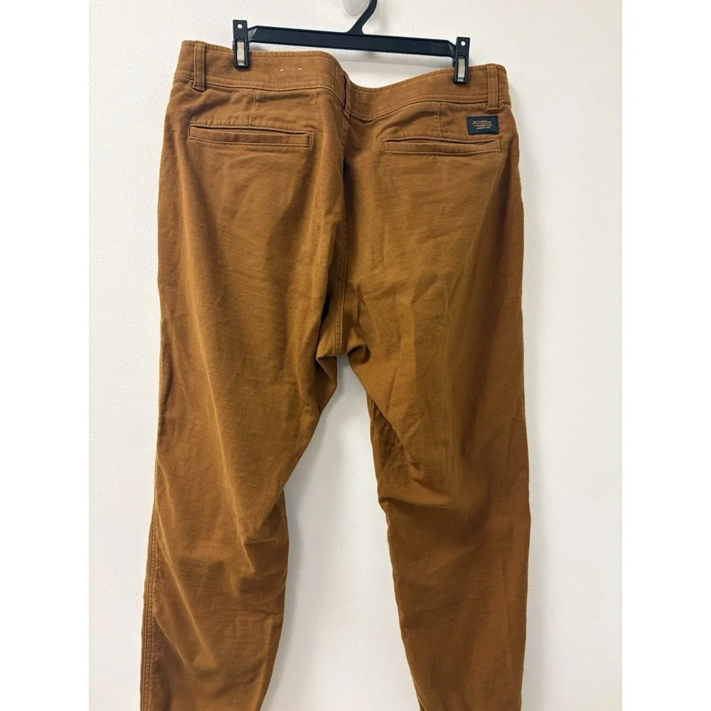 REI Co-Op Pants Mens 36x32 Brown Trailsmith Jogger Double Knee Drawstring Hiking - Picture 8 of 10